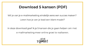 e-mailmarketing kansen